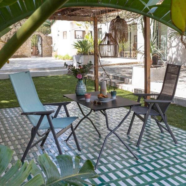 Stół ogrodowy Lafuma ANYTIME Fusain HPL 110*68cm LFM5105-9931