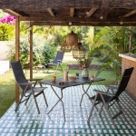 Stół ogrodowy XL Lafuma ANYTIME Fusain HPL 139*79cm LFM5106-9931