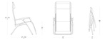 Leżak Lafuma RSXA Ocean II LFM2060-9870