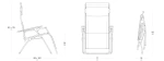 Leżak Lafuma FUTURA Batyline® Seigle II LFM3111-9868