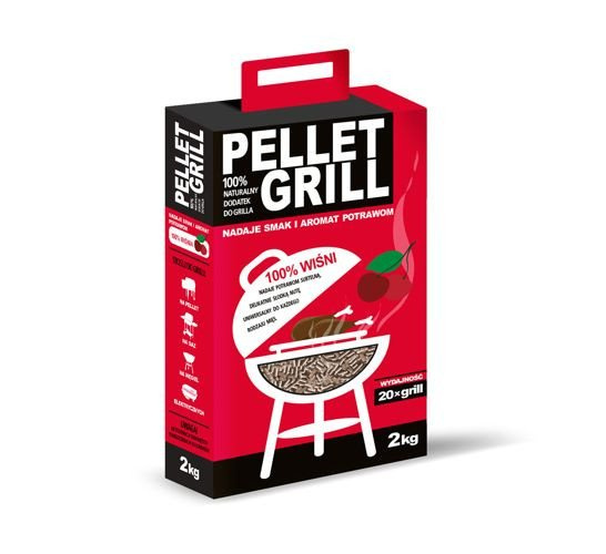 PELLET GRILL / Naturalny Dodatek do Grilla - Wiśnia 2KG