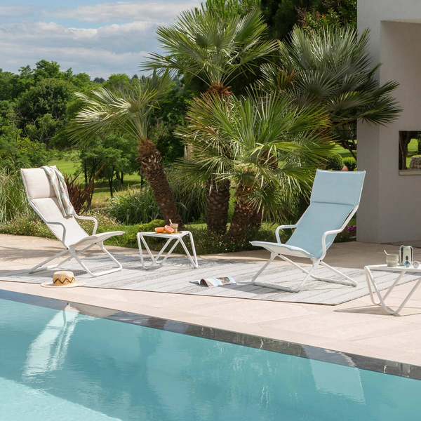 Stolik Lafuma VOGUE Kaolin (biały) Perforowany LFM5053-9290