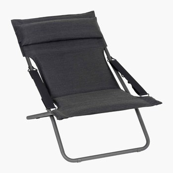 Leżak / Fotel Lafuma BAYANNE (TRANSABED) Deck Chair Onyx LFM2866-8917