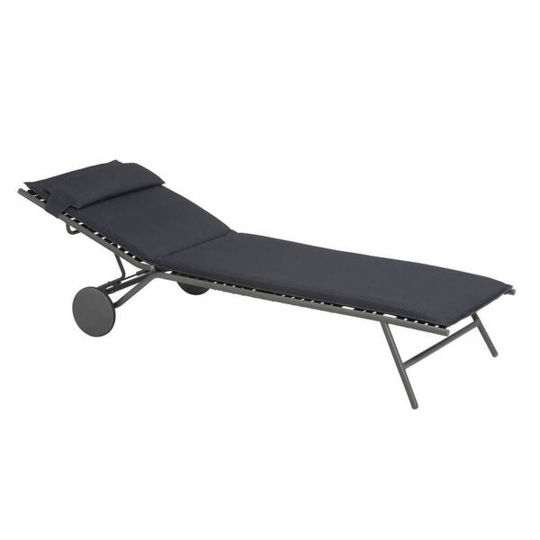 Leżak / Leżanka MIAMI BeComfort® Dark Grey LFM5173-8902